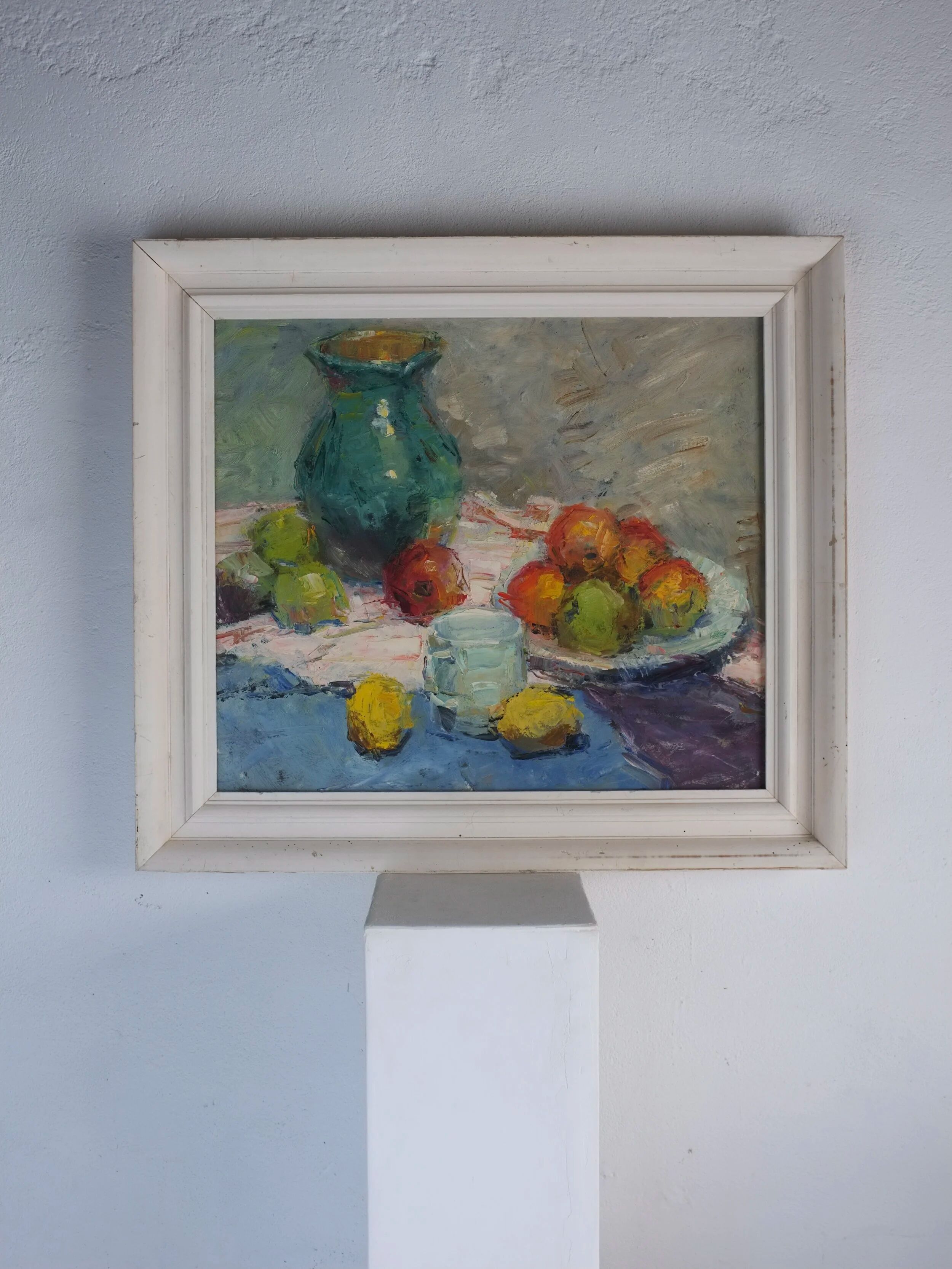 Vintage still life oil painting | Leonid Moshenkov | 1980s