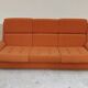 Complete orange salon JITONA in Atlantis Space Age style from the 1970s.