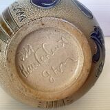 Germany glazed stoneware pitcher