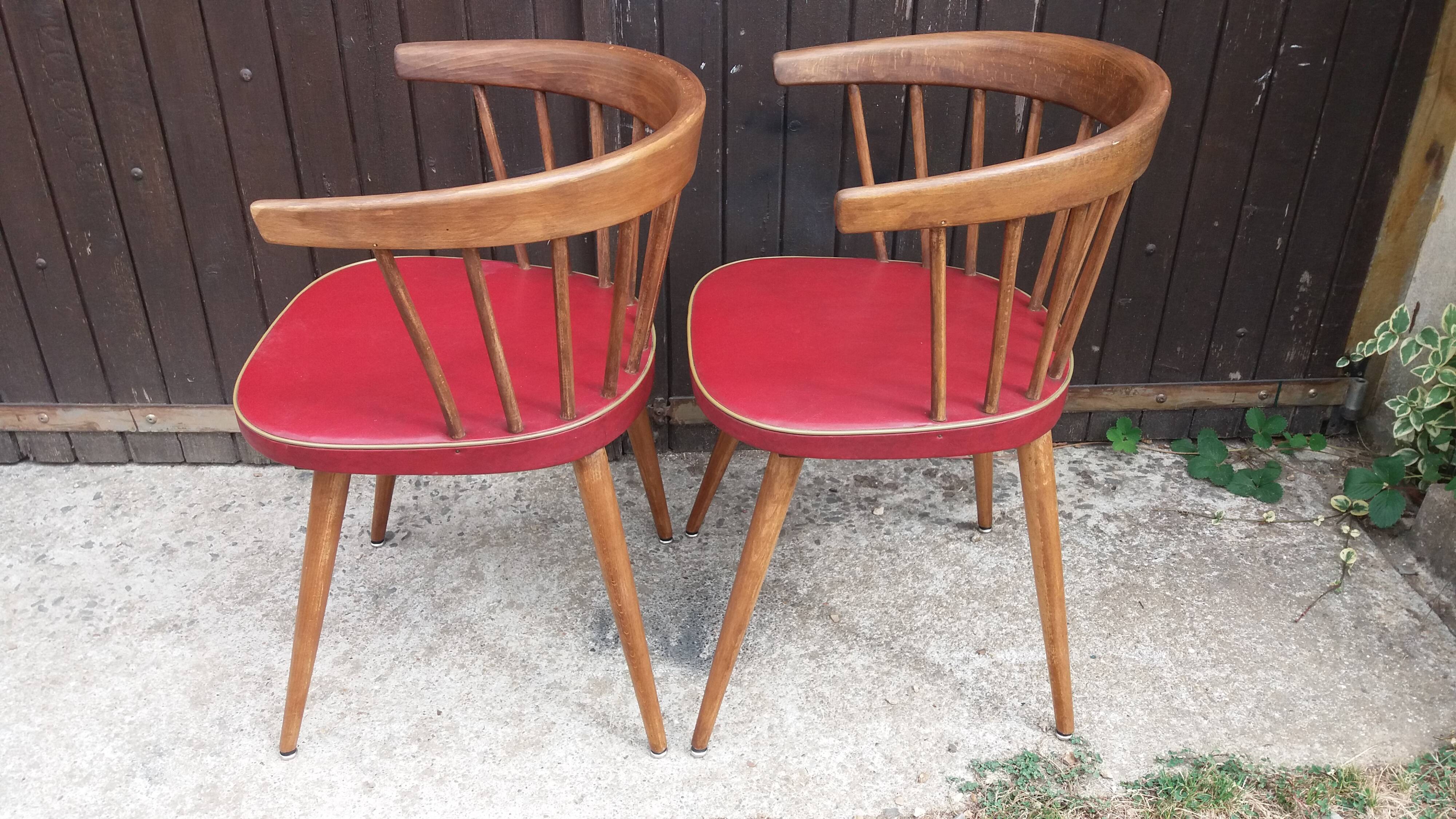Pair of vintage armchairs