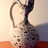 Ceramic pitcher Vallauris 1960