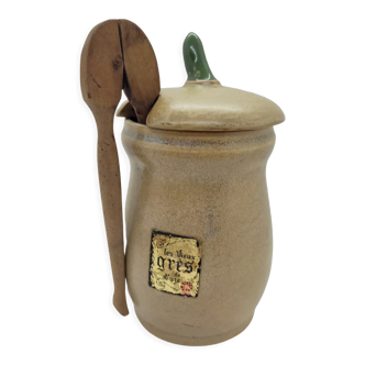 Old stoneware pickle pot Saint Uze