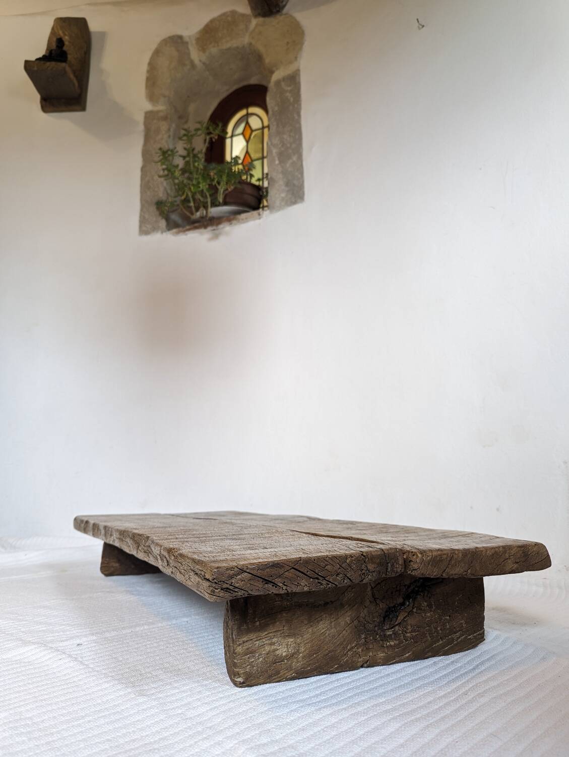 Old oak coffee table