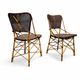 2 x Yamakawa CD-672 chair by Yuzuru Yamakawa / Yamakawa Rattan