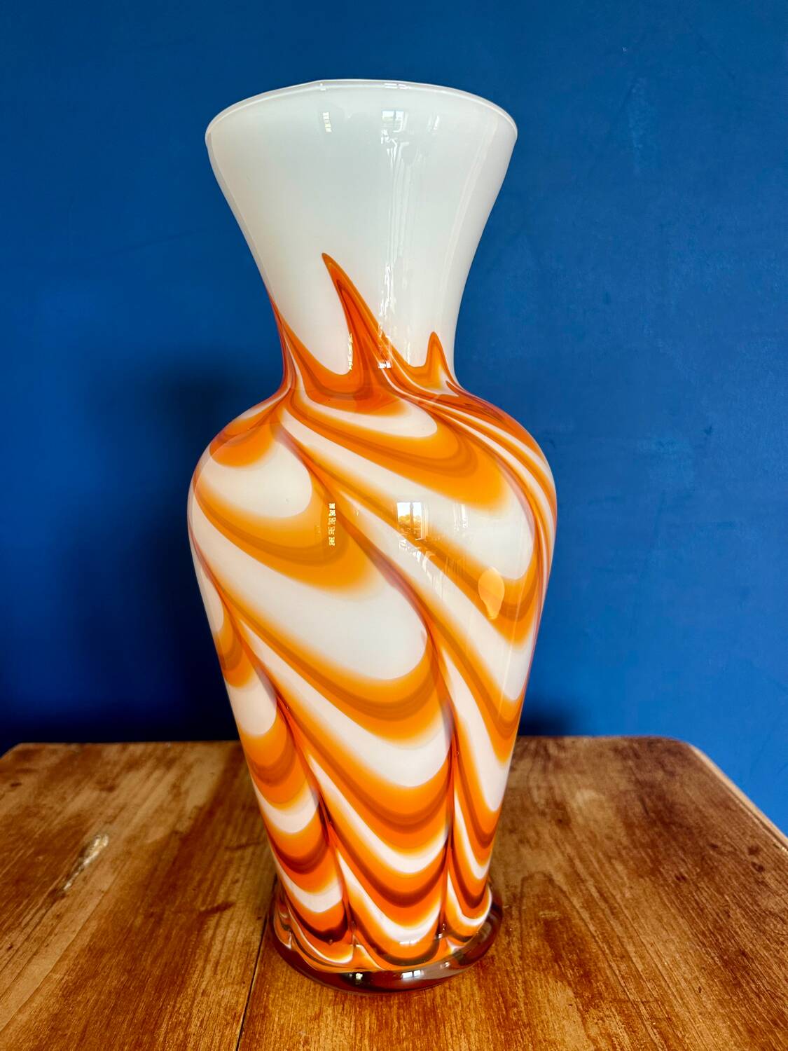 Vintage Florentine Opaline Vase