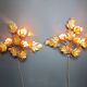 Pair of Vintage leaf wall lights by Hans Kögl, 1970s