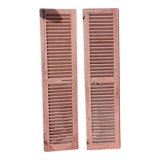 Pair of wooden shutters