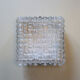 Ceiling lamp minimalist glass 1970 1980
