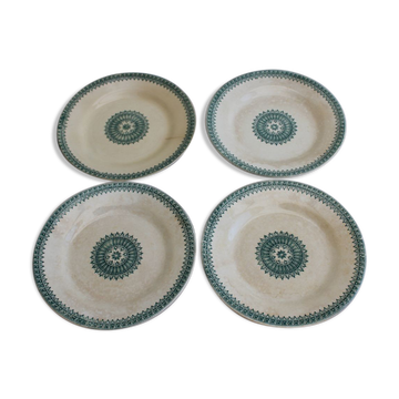 Set of 4 dessert plates