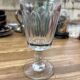 Verre à pied en cristal Baccarat non signé