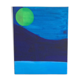 Blue table