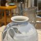 Dahl Jensen porcelain round vase - Arlh Boesen
