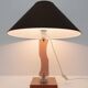 Mid-century Moden Italian Plexiglass and Silver Table Lamp, 1970s
