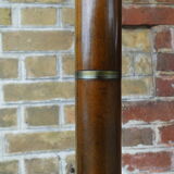 Scandinavian lamppost in teak and brass 1960s.