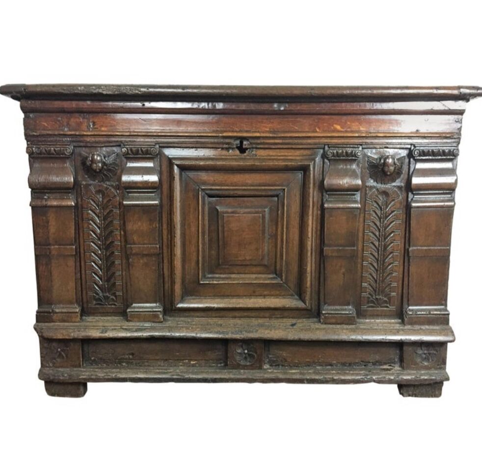 Angel chest of the French Renaissance, circa 1600