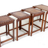 Vintage nesting tables