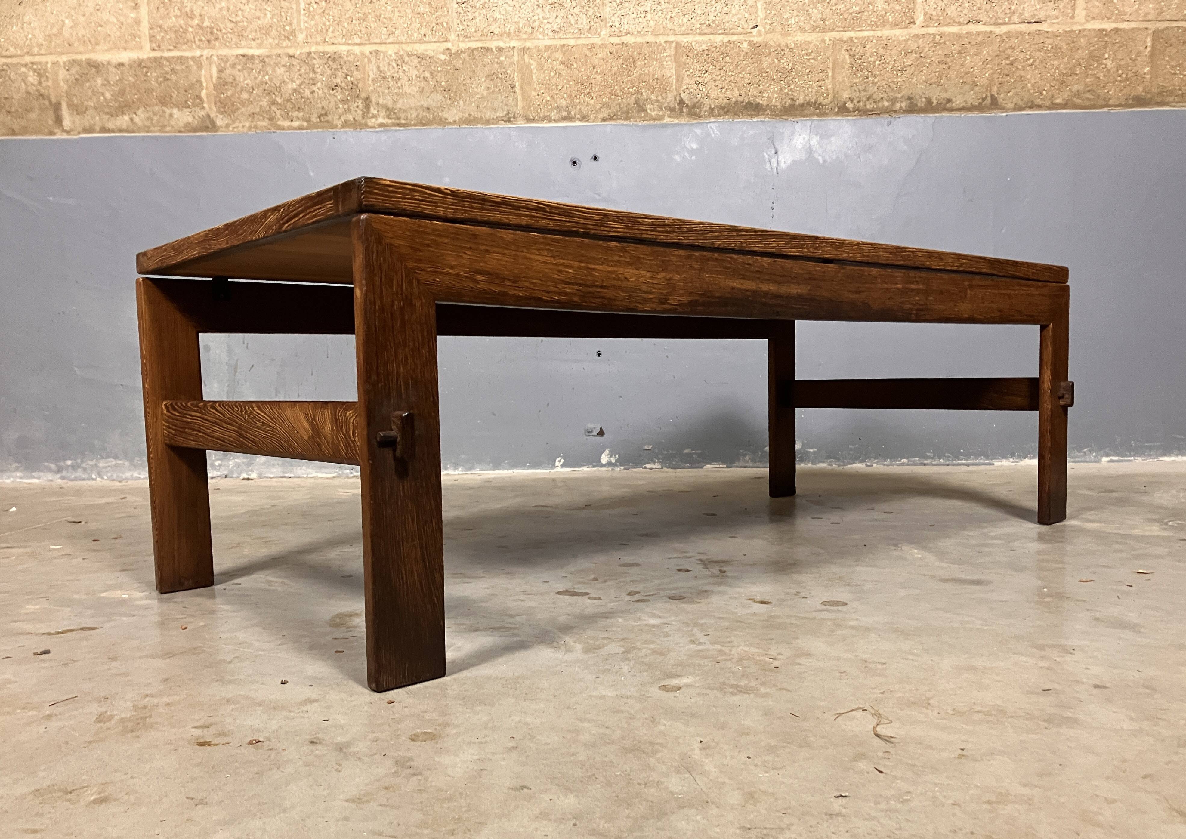 Wenge coffee table Mid Century