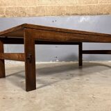 Table basse en wengé Mid Century