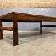 Table basse en wengé Mid Century