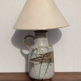 Vintage Ceramic Lamp, mid century Made in Germany