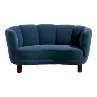 Two-Seater Banana Sofa, 1940s (MK10671)