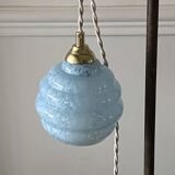 Clichy glass walking lamp