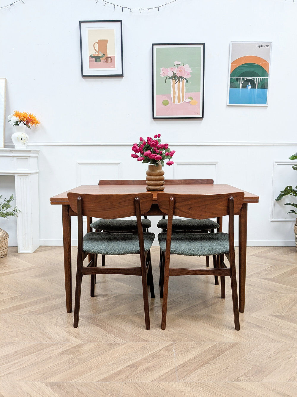 Lot de 4 chaises scandinaves