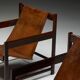 Lia lounge chairs by Sergio Rodrigues, Brazil, 1962