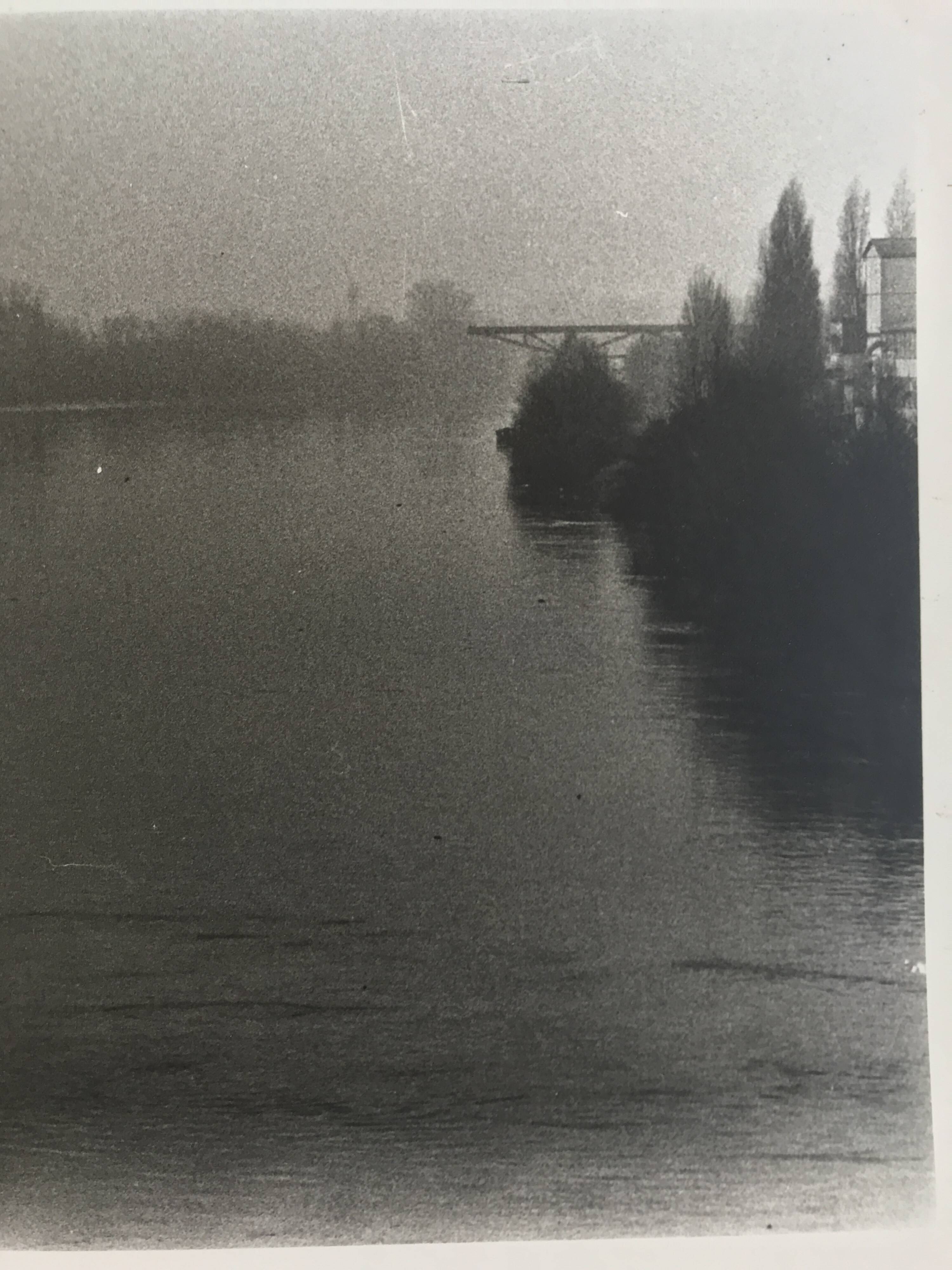 Rosine nusimovici, untitled (river), c 1980. black and white silver print
