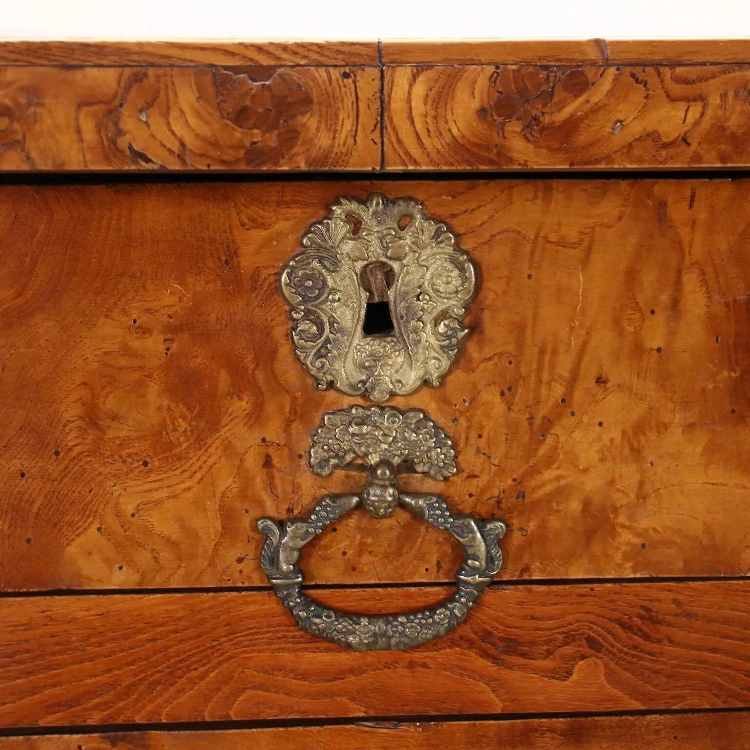 Buffet restoration in oak, France, 19th century