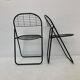 Set of 2 post modern wire chairs by Niels Gammelgaard for Ikea , 1980's