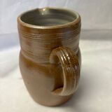 Old stoneware pitcher