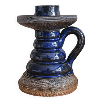 Ceramic candle holder 14 blue