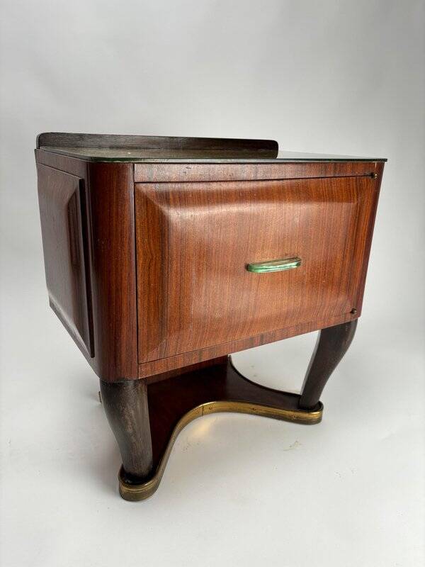 Mid-Century Italian Side Tables attributed to Vittorio Dassi, 1950s, Set of 2