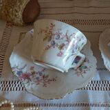 Antique art nouveau cups and saucers