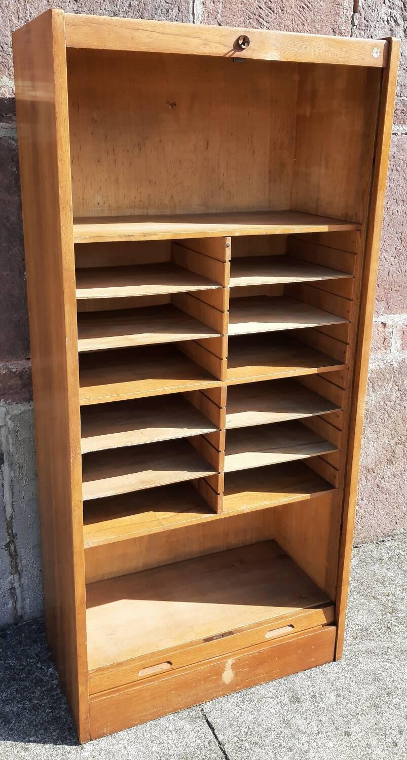 "JB" sliding curtain (notary) filing cabinet