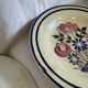 Assiettes creuses à fleurs