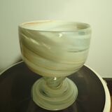 Old Moorish Vase in Marbled Glass by Bob le Gleis