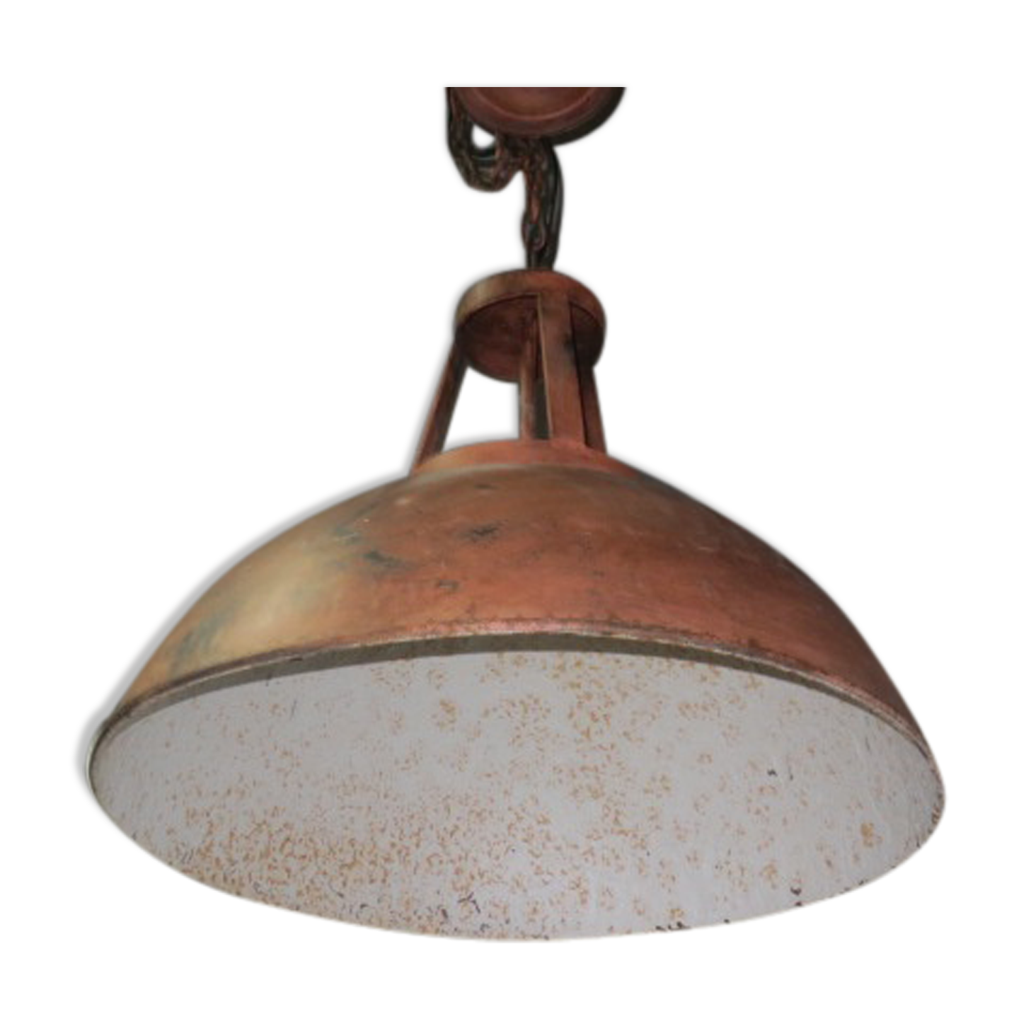 Metal suspension lamp