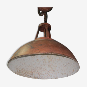 Metal suspension lamp