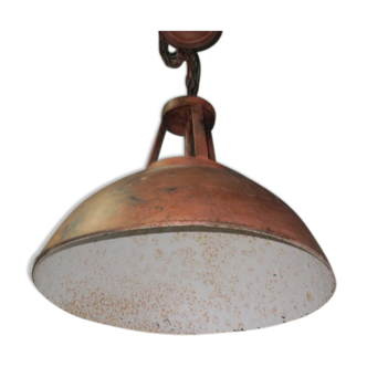 Metal suspension lamp