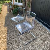 Pair of plexi chairs
