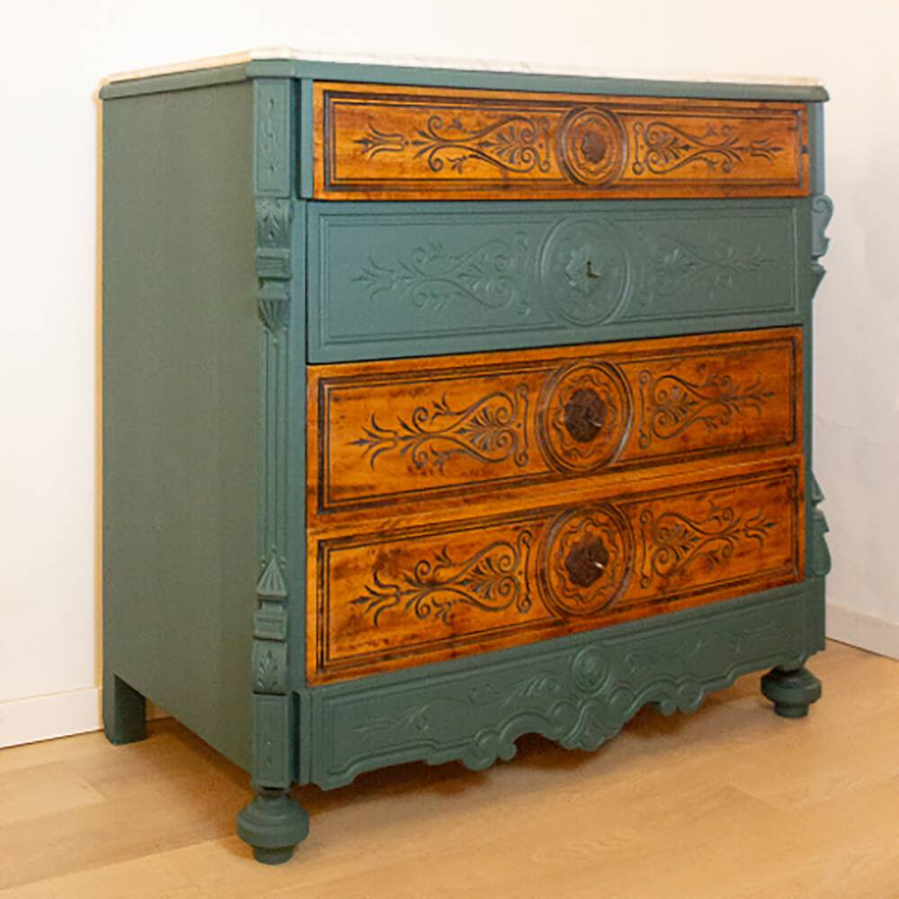 Antique Chest of Drawers, Spain, 19th Century