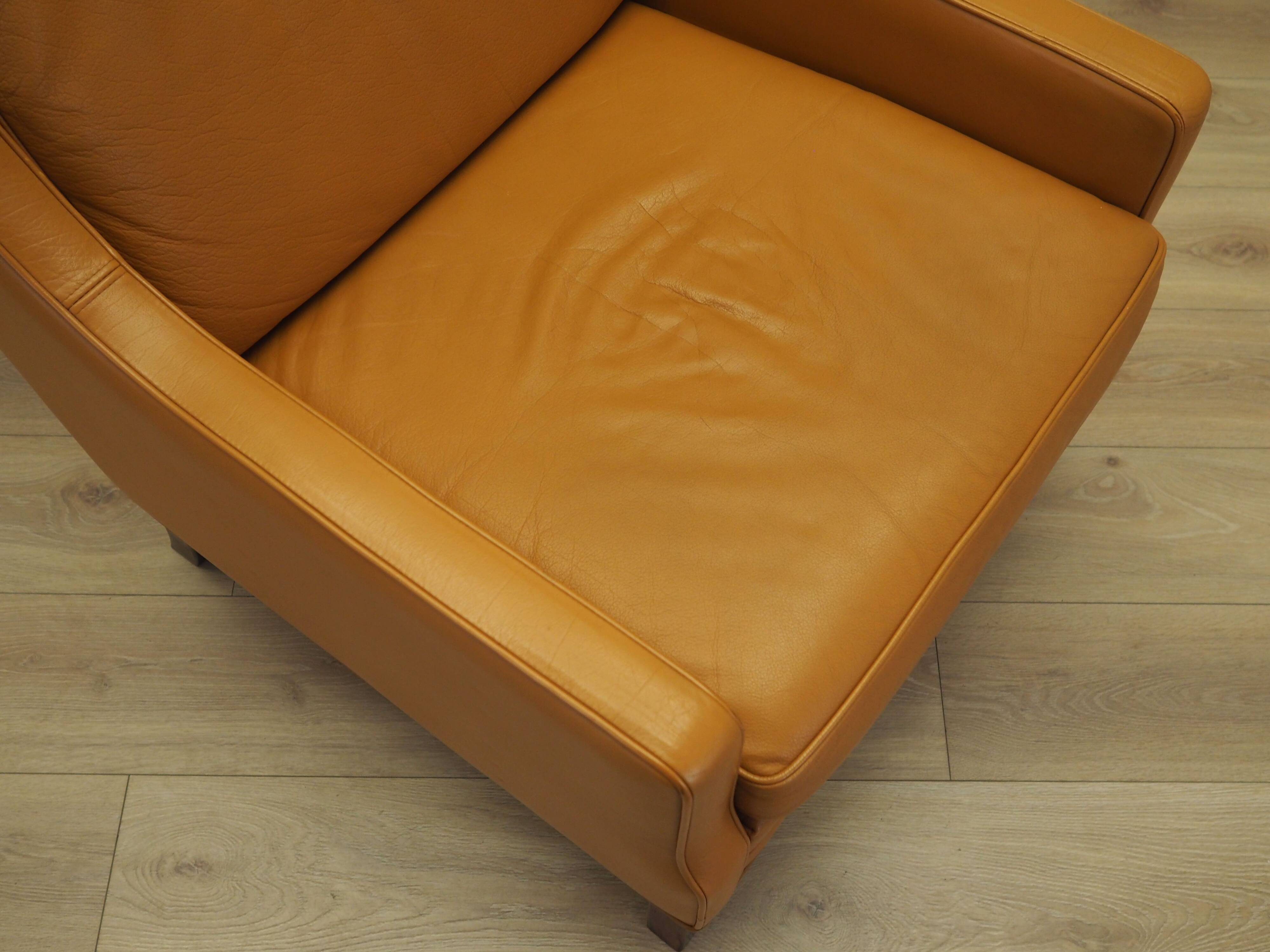 Orange armchair, Danish design, 1970s, production: Denmark