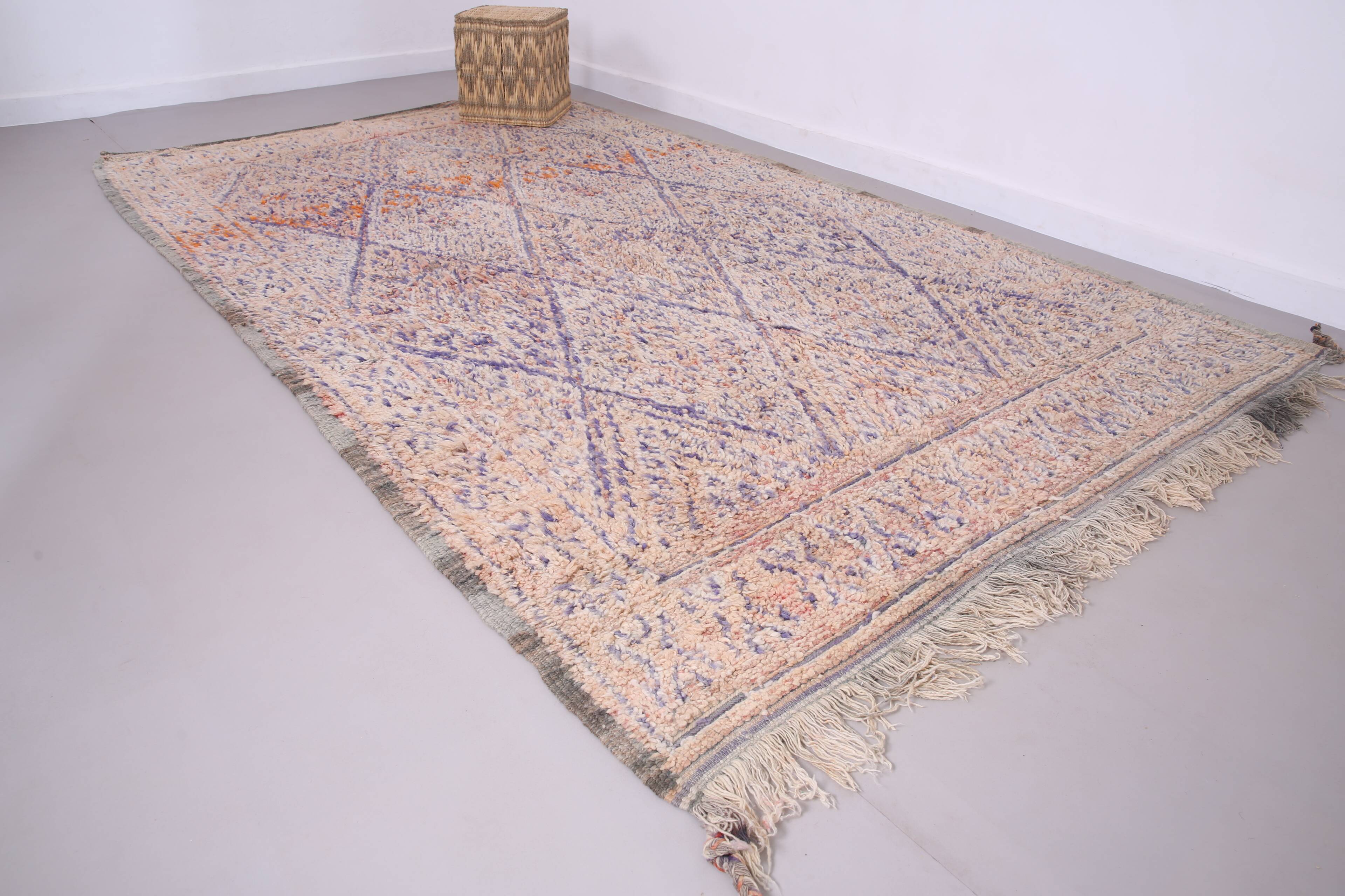 Vintage Moroccan Rug 199 x 327 cm - Moroccan rug - Berber Rug Handmade
