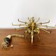 Large smoked glass citrus chandelier by j.t. kalmar