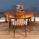 Retro teak 1960s mid century dining table & 6 chairs by G plan Victor Wilkins