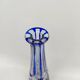 Baccarat crystal decanter, Lagny model, circa 1910-1920.