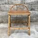 Chevet en rotin osier bambou 1950