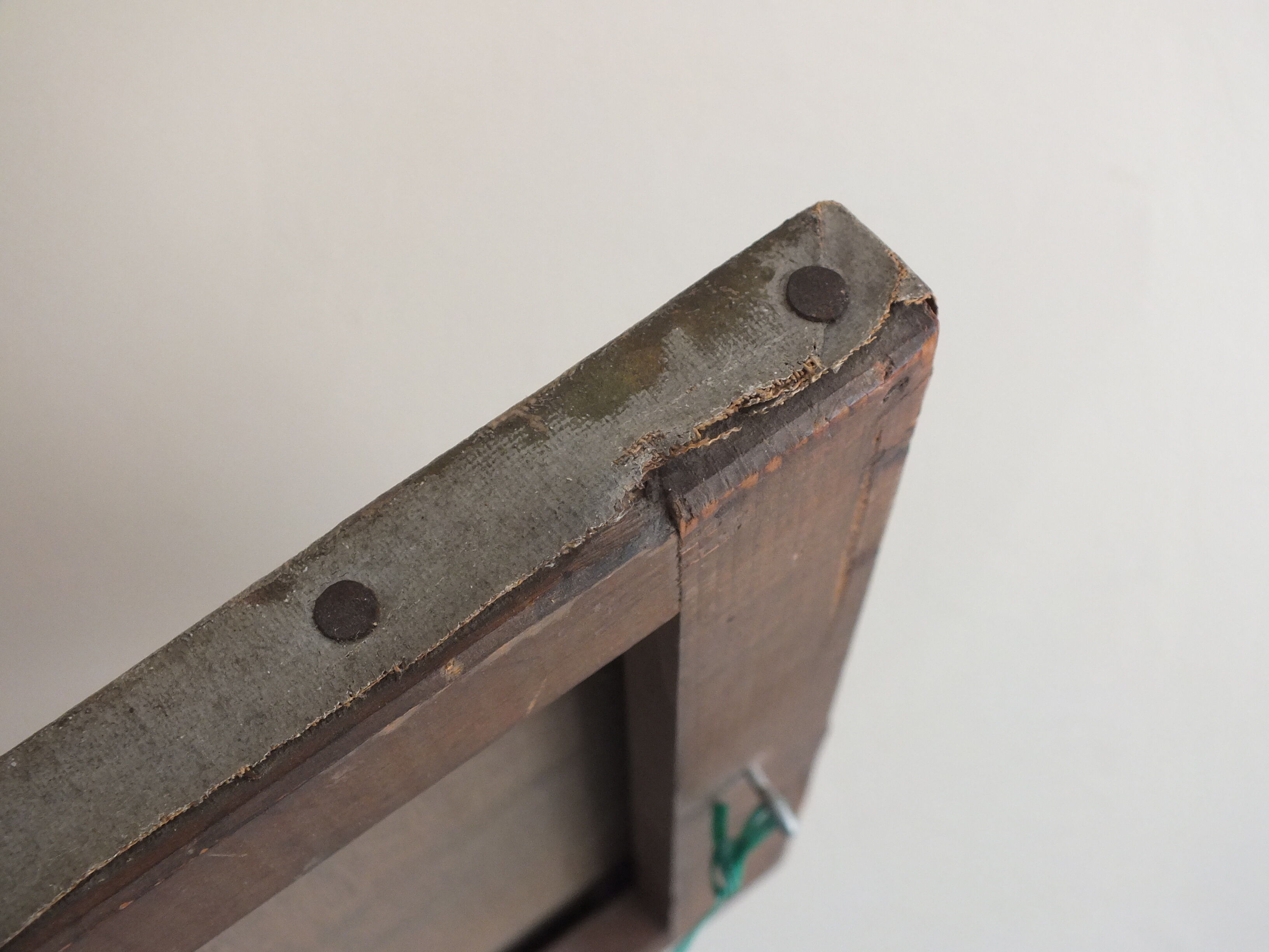 Alexandre Dronsart (1890-1953) landscape painting Chemin de bord de ferme